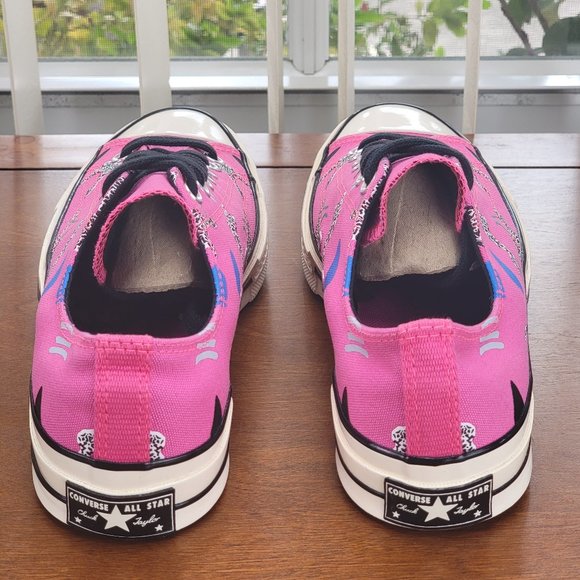 Converse Men's Chuck 70 Ox Archive Skate Canvas 170925C Hyper Pink - Picture 4 of 11